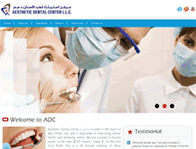 Tablet Screenshot of adcauh.com